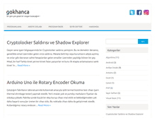 Tablet Screenshot of gokhanca.com